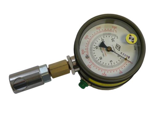 Illuminated pressure controller