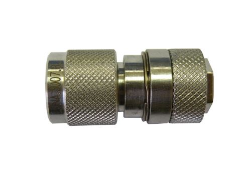 GAUGE COUPLING FEMALE NATO TURNING / FEMALE 1/4 GAZ